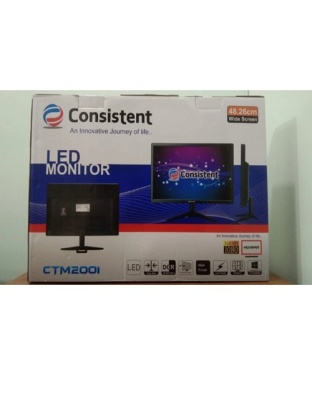 Consistent 2001 19 Inch LED Monitor HD TN Panel ALL INDIA WARRANTY